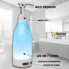 Soap Brite - Dispenser de Sabão com Led