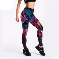 Calça Legging Cintura Alta Rainbow - Penny Lane