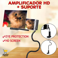 Amplificador de Tela HD + Suporte Portátil