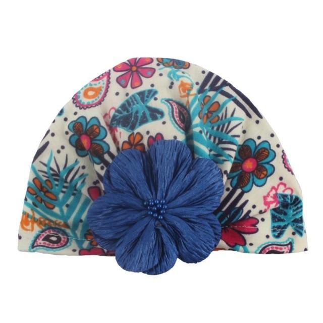 Chapéu Bandana Floral