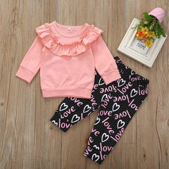 Conjunto Love Cute - Tamanhos de 0 a 3 anos