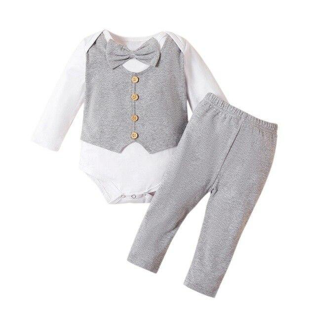 Conjunto Baby Boy Cavalheiro -  Tamanhos de 0 a 12 meses