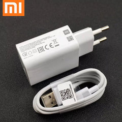 Carregador Xiaomi Turbo Rápido Tipo C Branco